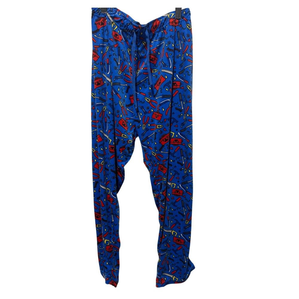 Mens Pajama Pants Tools Fathers day wrench toolbox Dad Grandpa gift Size XL